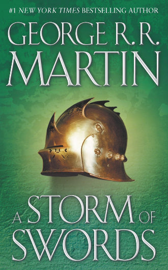 A Storm of Swords by George R.R. Martin, book 3 in A Song of Ice and Fire, ISBN: 9780553573428