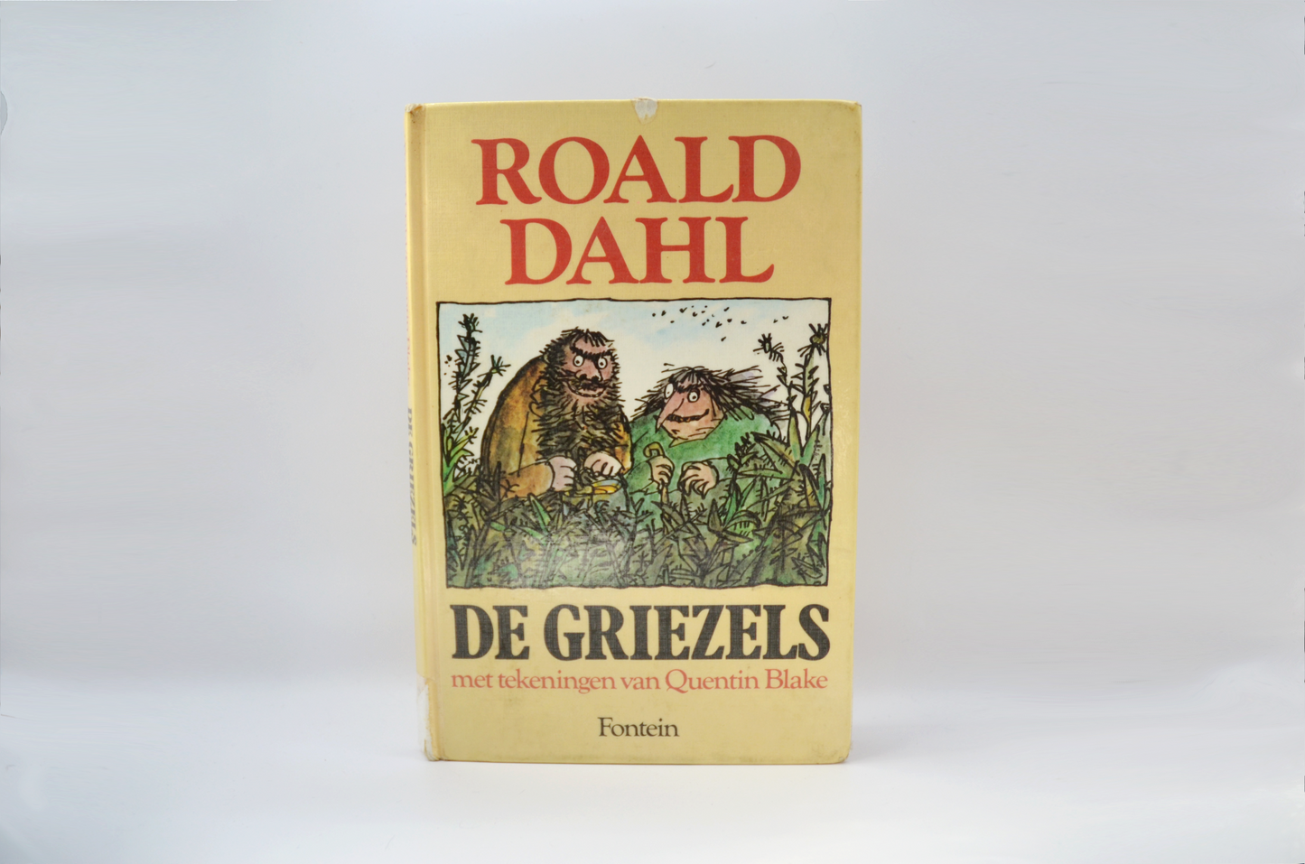 De Griezels van Roald Dahl, afgeschreven bibliotheek boek, voorkant