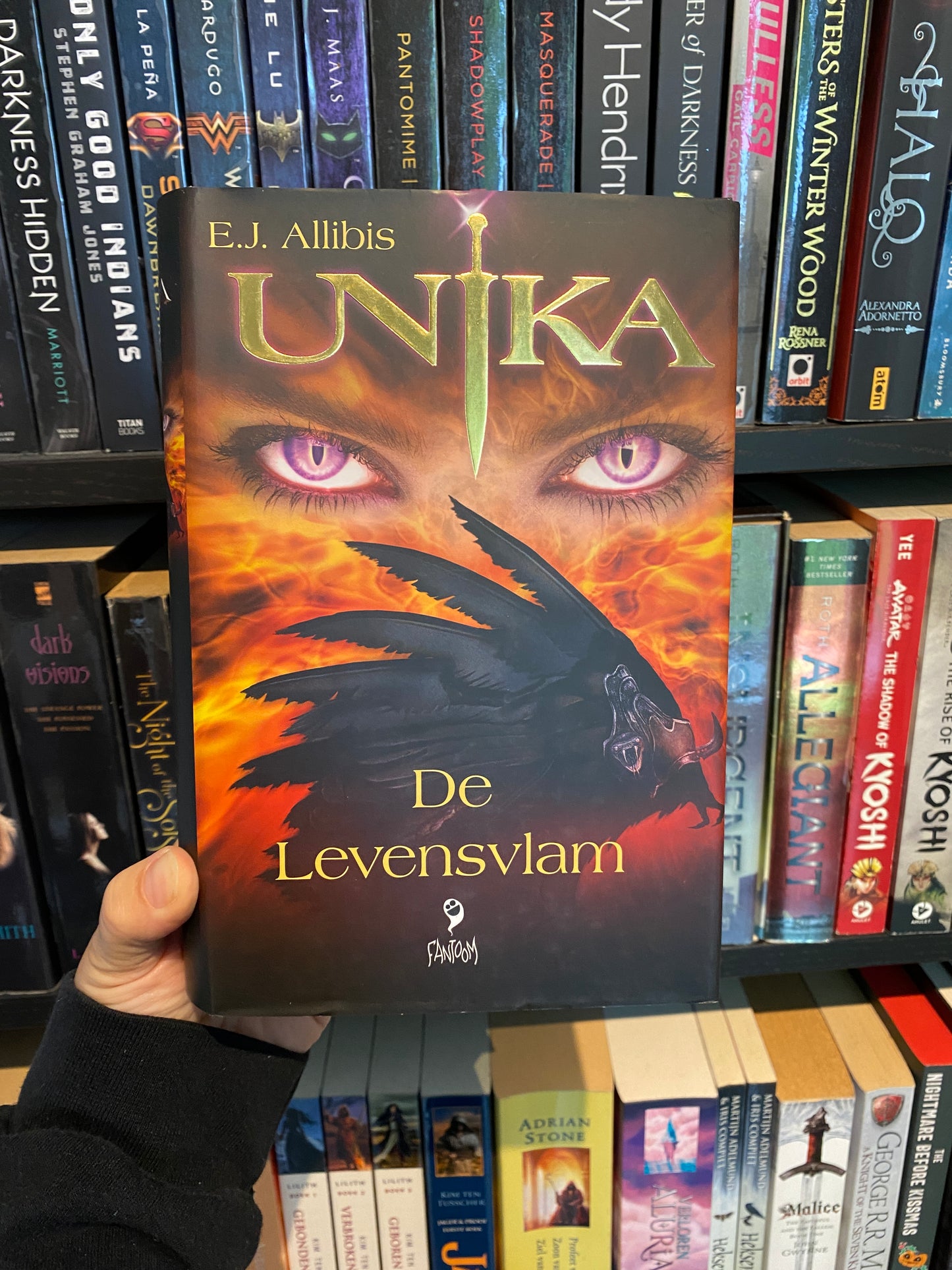 De Levensvlam van E.J. Allibis ISBN: 9789078345695, sfeerbeeld