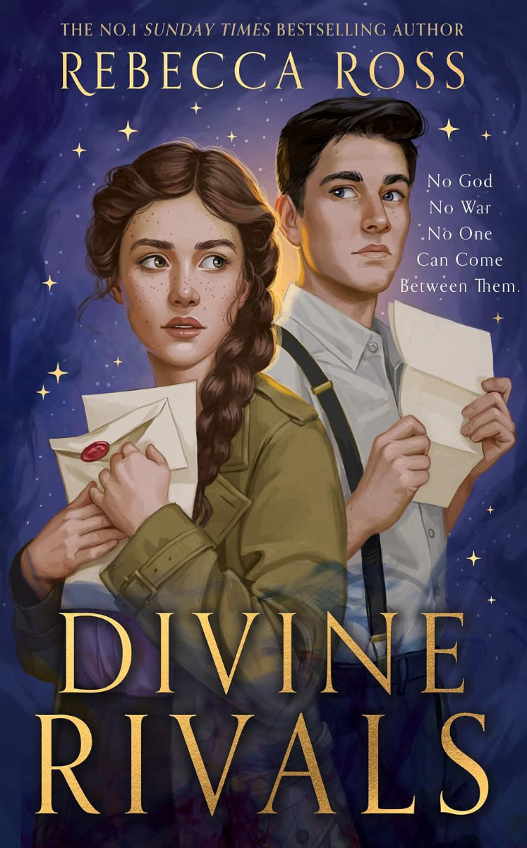 Divine Rivals by Rebecca Ross, book one in The Letters of Enchantment duology, ISBN: 9780008588151