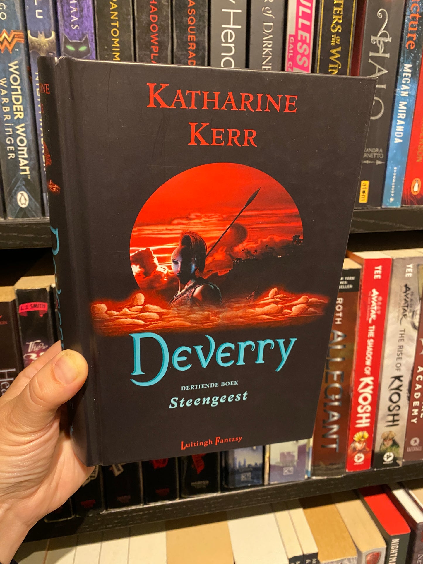 Steengeest van Katharine Kerr boek 13 in Deverry, ISBN: 9789024530830, sfeerbeeld