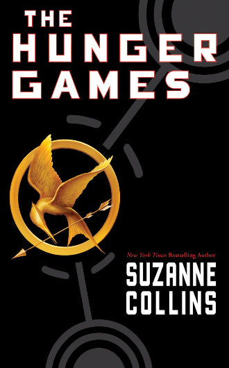 The Hunger Games by Suzanne Collins, book 1 in The Hunger Games trilogy, ISBN: 9780439023481