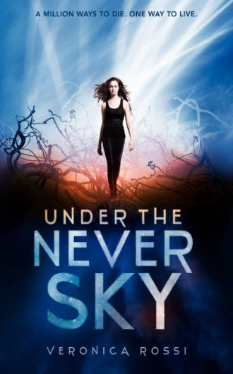 Under The Never Sky - Veronica Rossi - boekomslag - Dystopia - Science Fiction