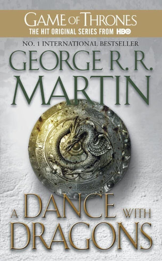 A Dance With Dragons by George R.R. Martin, book 5 in A Song of Ice and Fire, ISBN: 9780553841121
