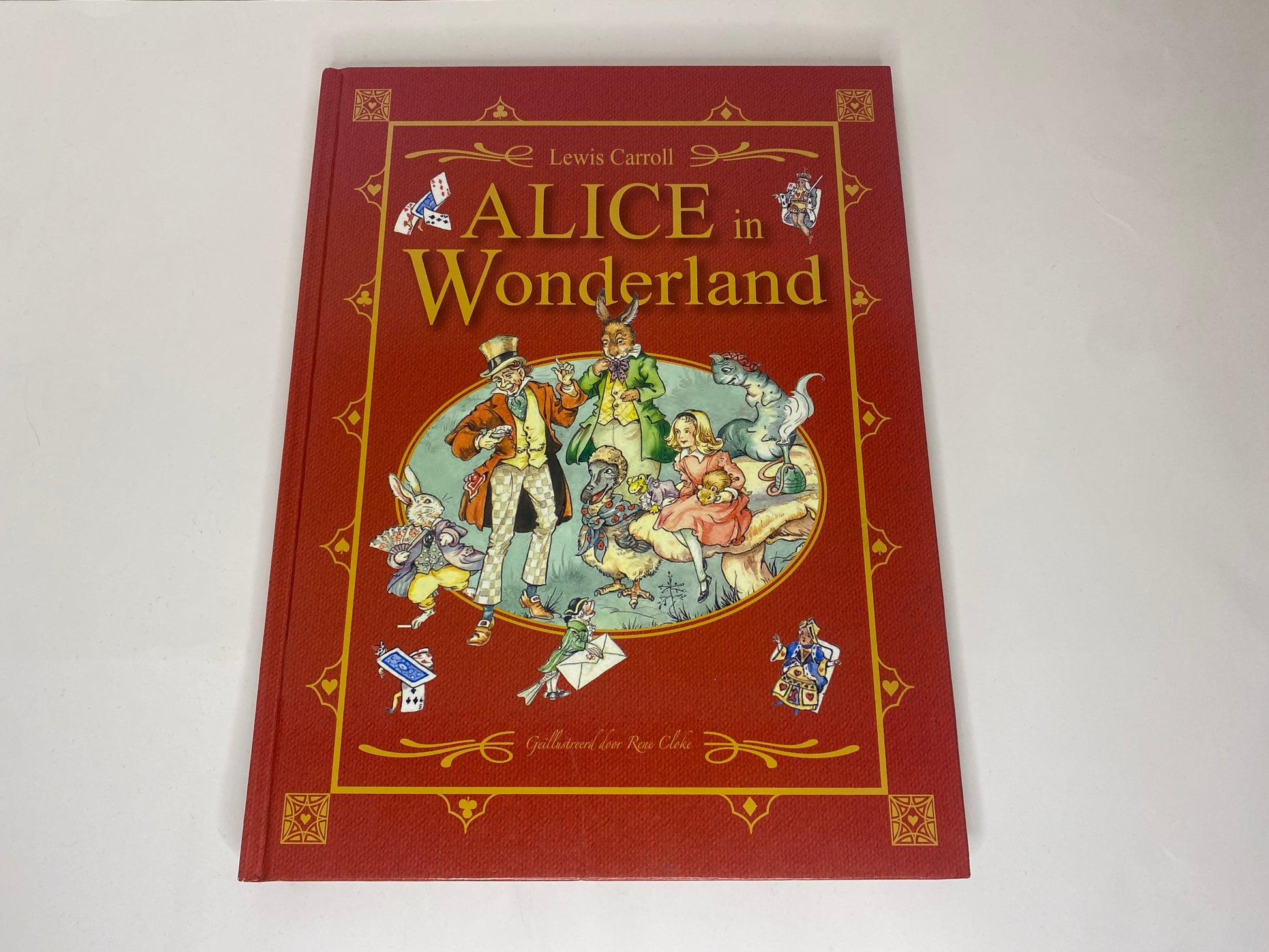 Alice In Wonderland van Lewis Carroll, ISBN:  9789079758128, voorkant