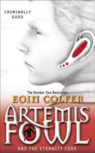 Artemis Fowl and the Eternity Code by Eoin Colfer, book 3 in the Artemis Fowl serie