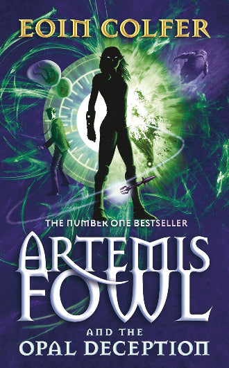 Artemis Fowl and the Opal Deception by Eoin Colfer, book 4 int he Artemis Fowl series, ISBN: 9780141315492