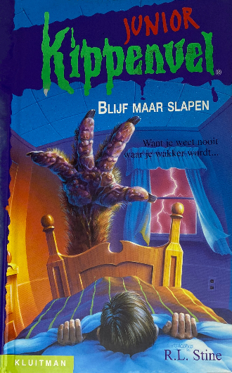 Blijf Maar Slapen, boek 24 in de Kippenvel series van R.L. Stine, ISBN: 9789020622072