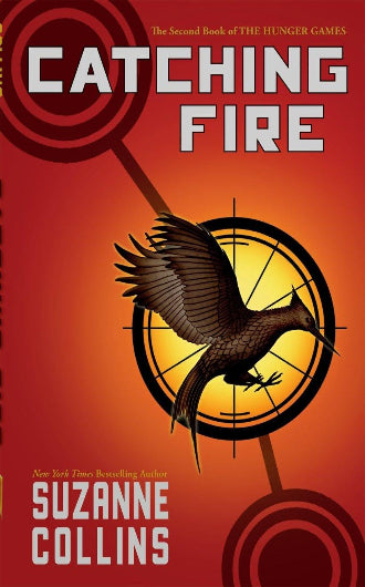 Catching Fire by Suzanne Collins book 2 in the Hunger Games trilogy, ISBN: 9780439023498