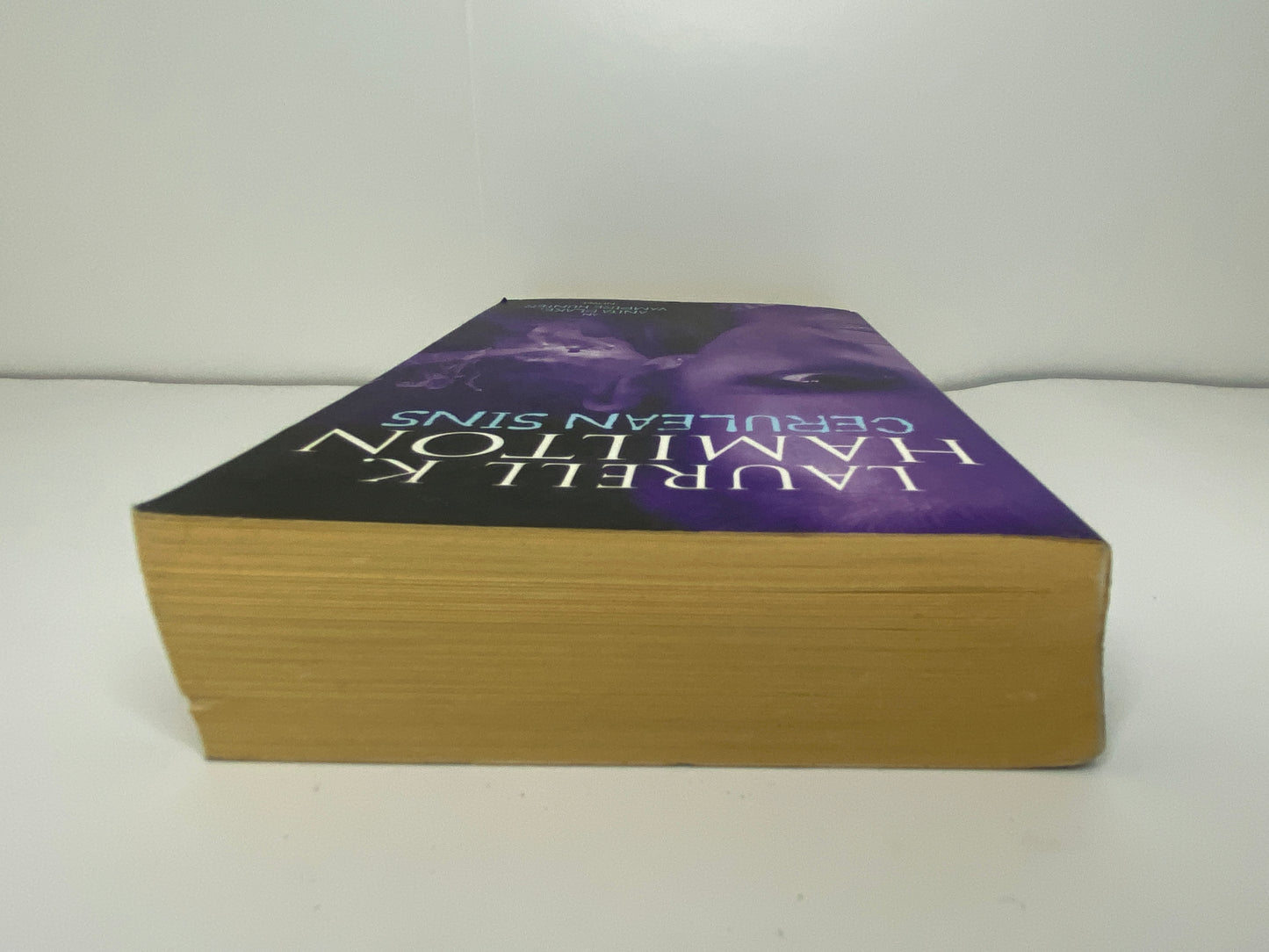 Cerulean Sins by Laurell K. Hamilton, book 11 in the Anita Blake, Vampire Hunter series, ISBN: 9781841492018, bovenkant