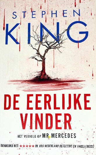 De Eerlijke Vinder van Stephen King, boek 2 in de Bill Hodges trilogie, ISBN: 9789021026039