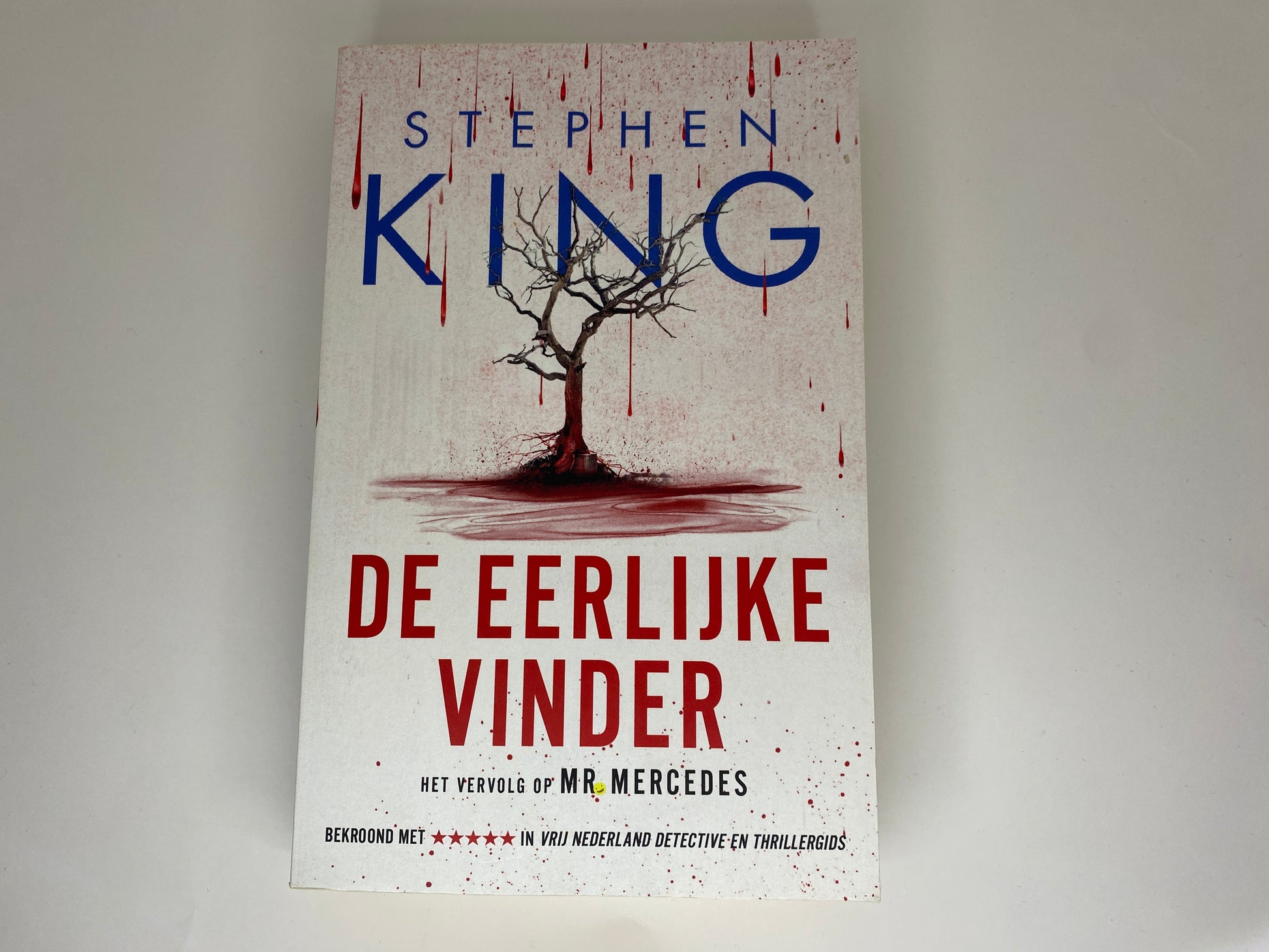 De Eerlijke Vinder van Stephen King, boek 2 in de Bill Hodges trilogie, ISBN: 9789021026039, voorkant