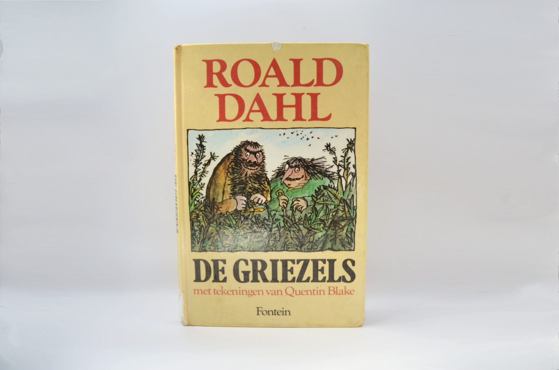 De Griezels van Roald Dahl, afgeschreven bibliotheek boek, voorkant