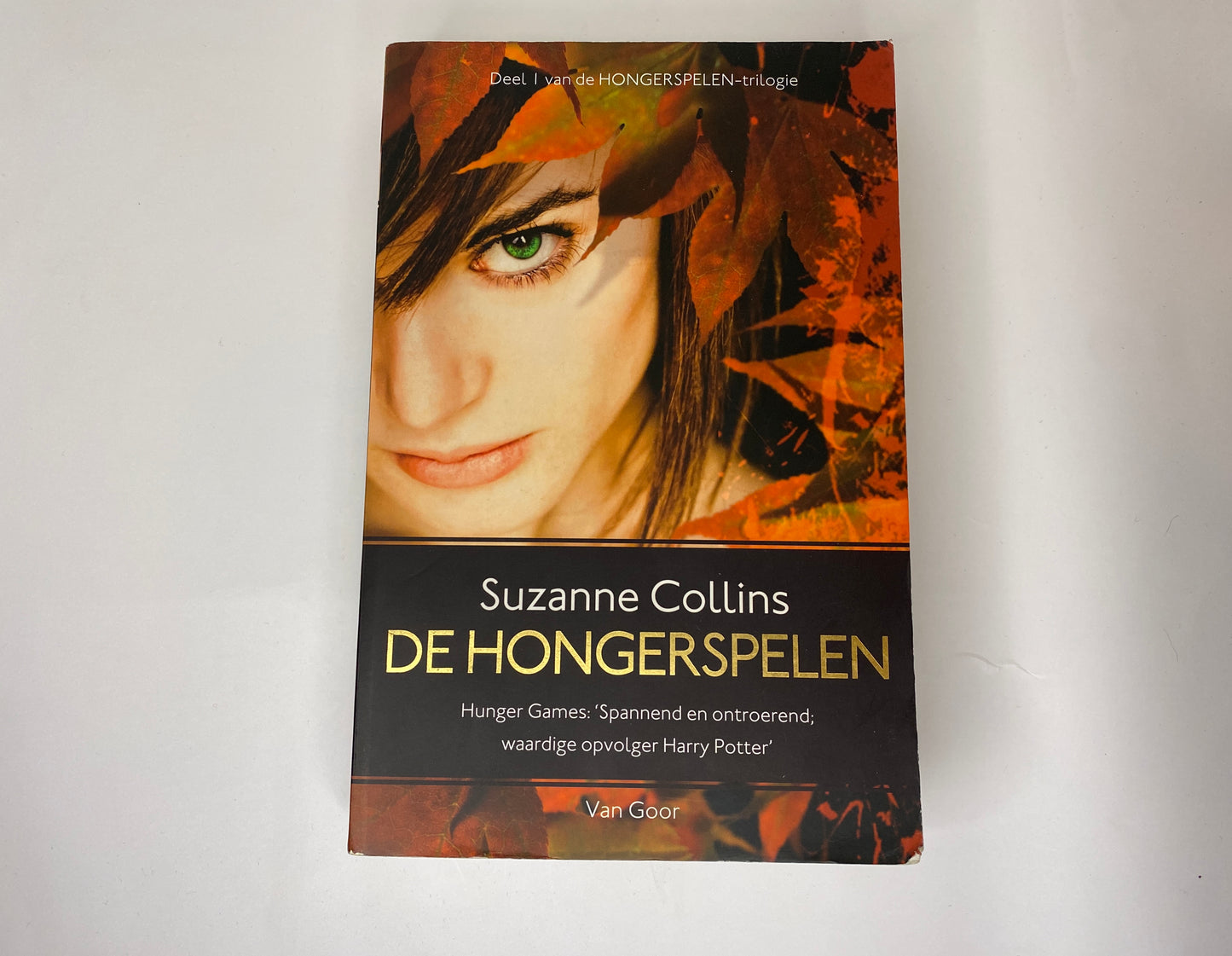 De Hongerspelen van Suzanne Collins boek 1 in De Hongerspelen trilogie, ISBN: 9789047515975 voorkant