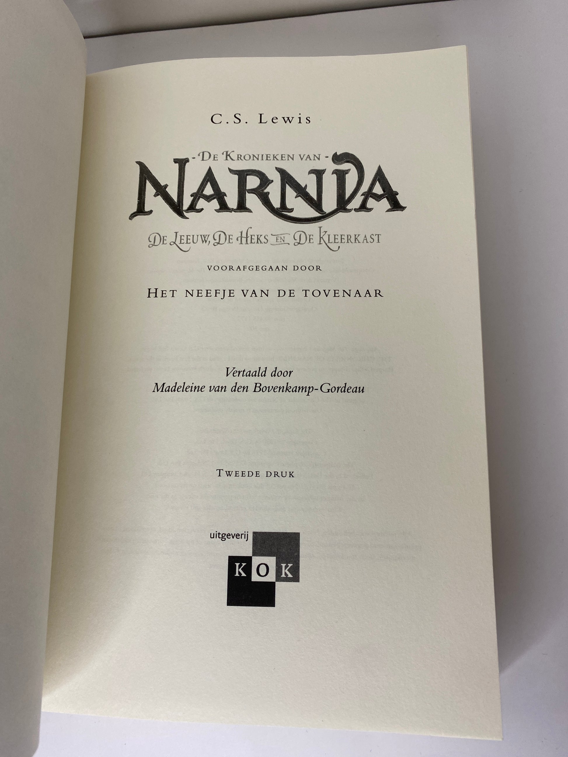 De Leeuw, De Heks, en de Kleerkast van C.S. Lewis, ISBN: 9789043511728 infopagina
