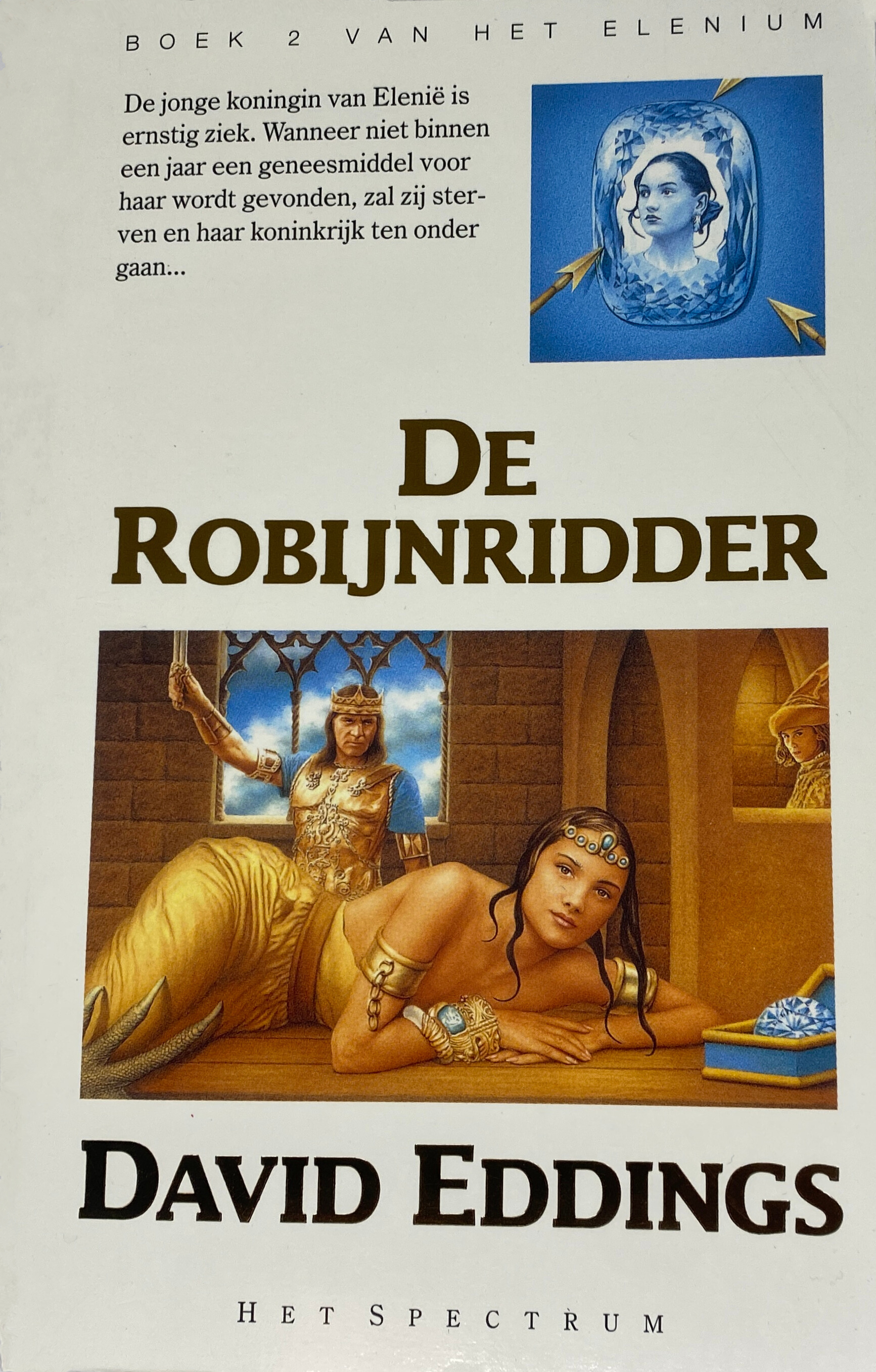 De Robijnridder, boek 2 van het Elenium, van David Eddings, ISBN: 9789027432575