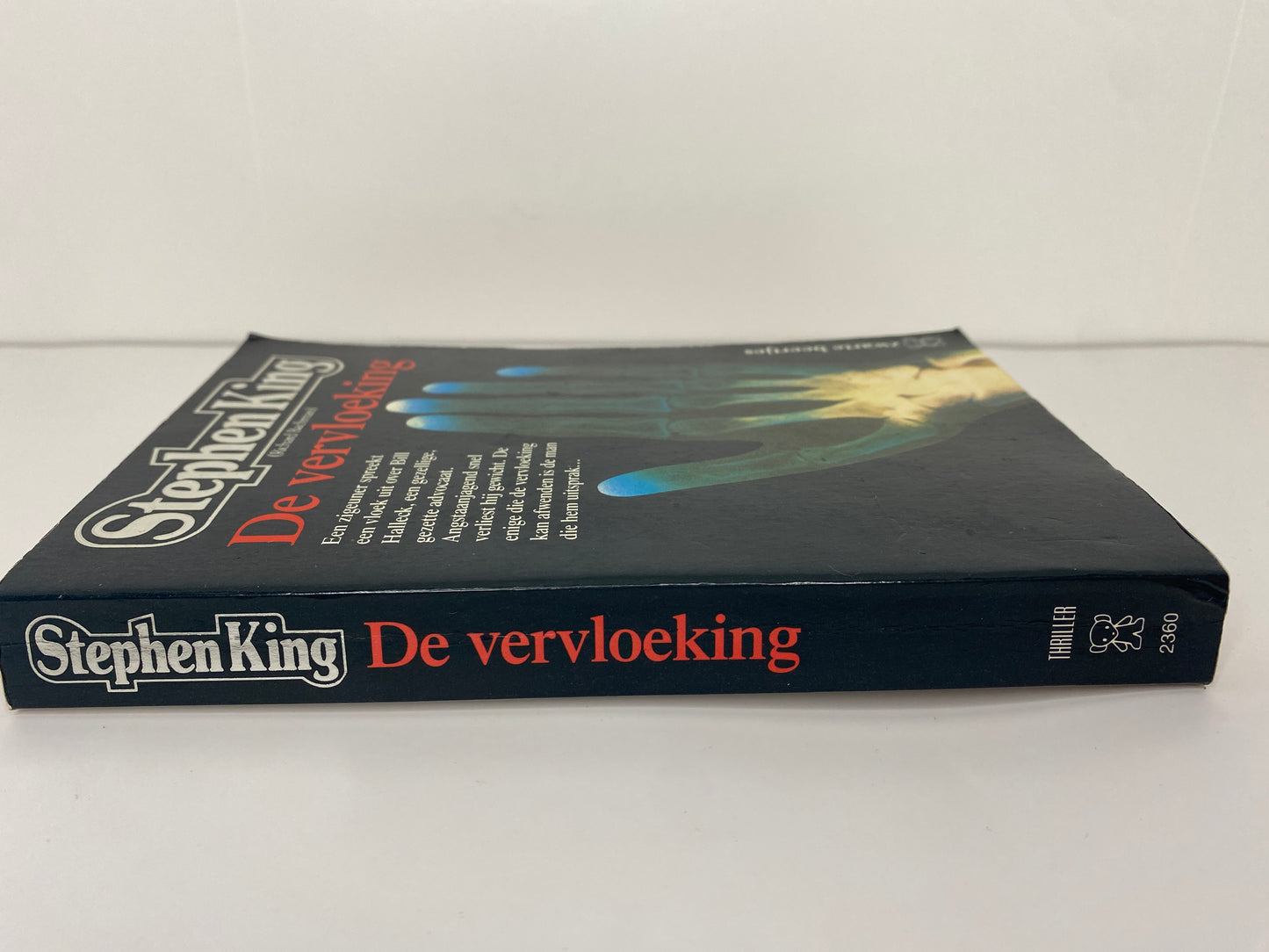 De Vervloeking van Stephen King, ISBN: 9789044923605, rug