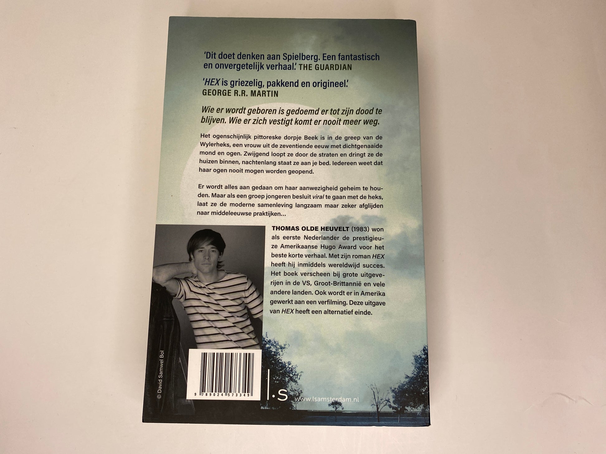 Hex van Thomas Olde Heuvelt, ISBN: 9789024573349, achterkant