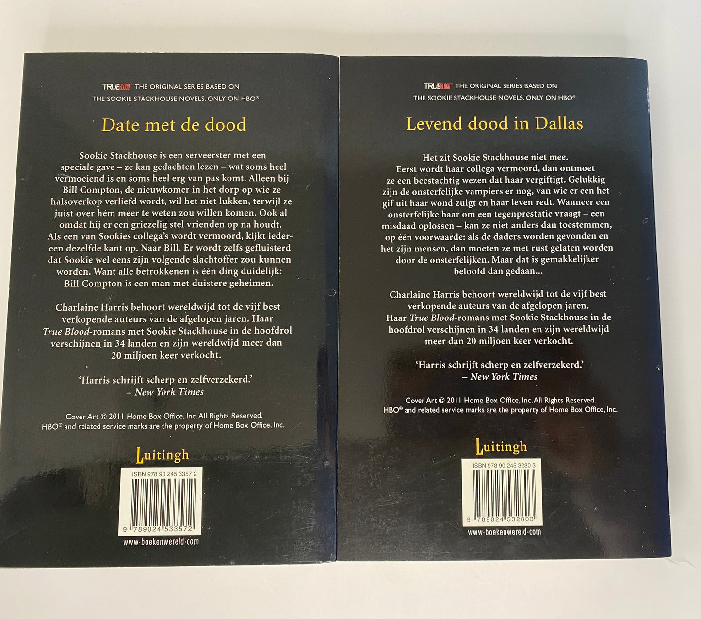 Sookie Stackhouse - Boek 1 & 2 - Charlaine Harris - Nederlandstalige bundel