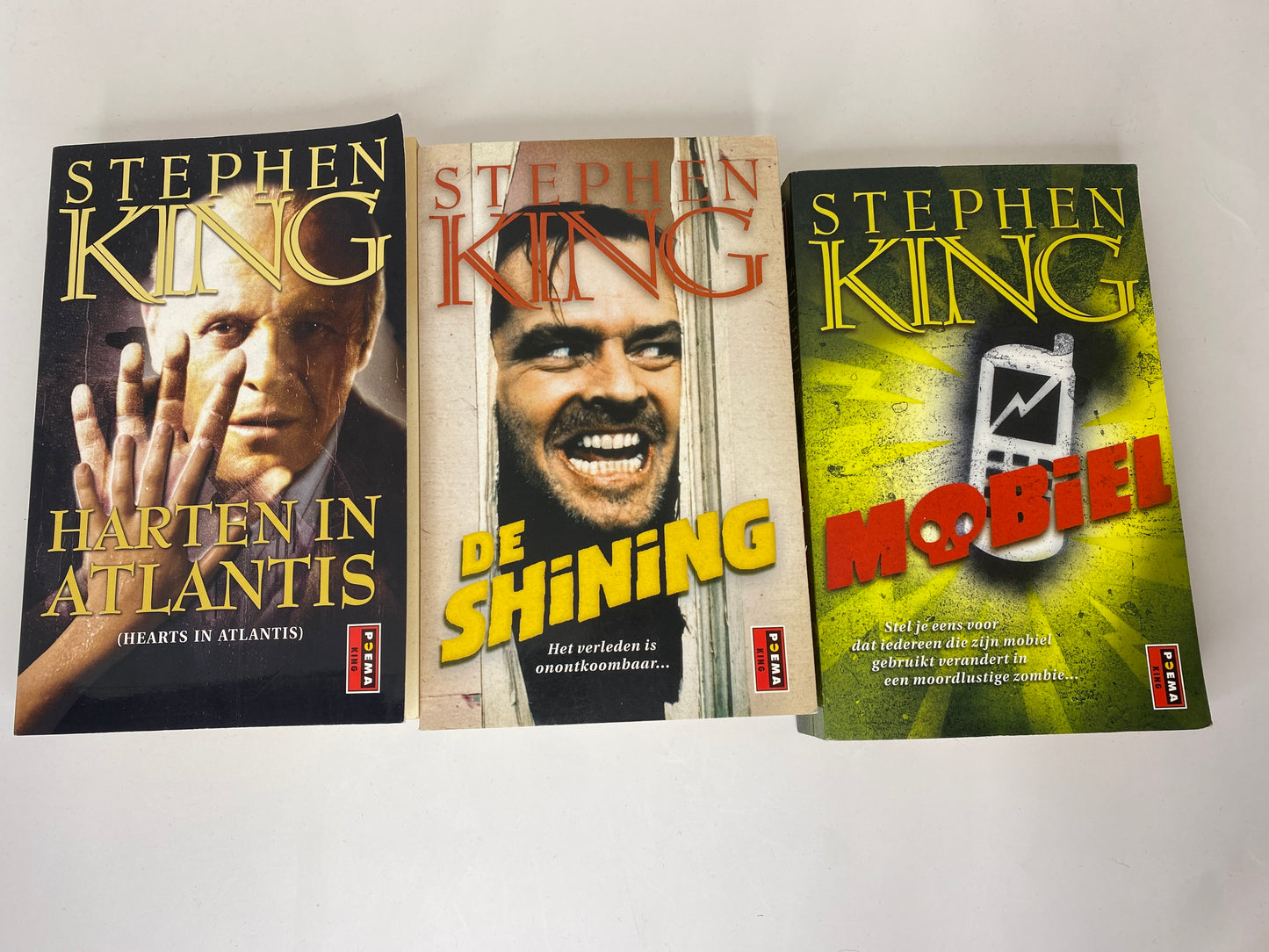 Stephen King - starterspakket - 3 poema pockets - paperbacks