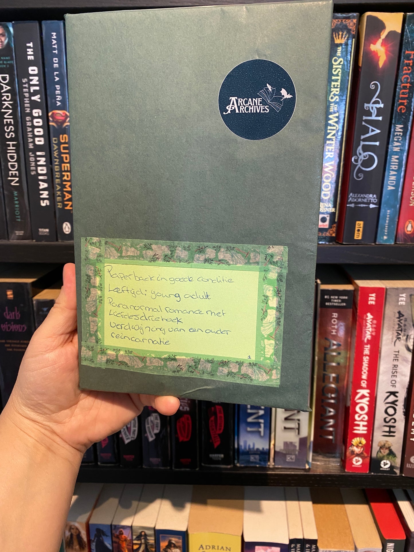 Blindate met een boek - Nederlandstalig