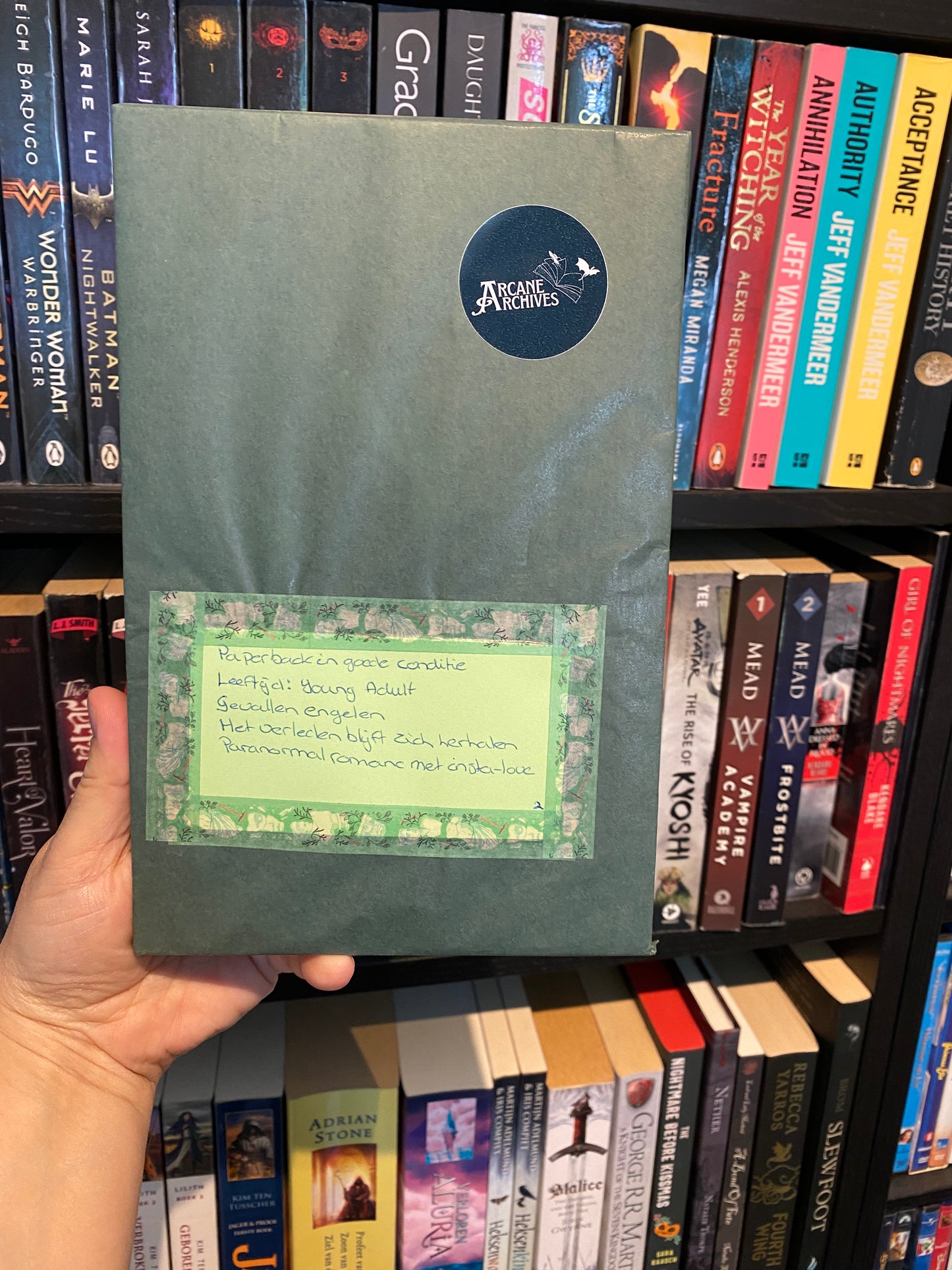 Blindate met een boek - Nederlandstalig