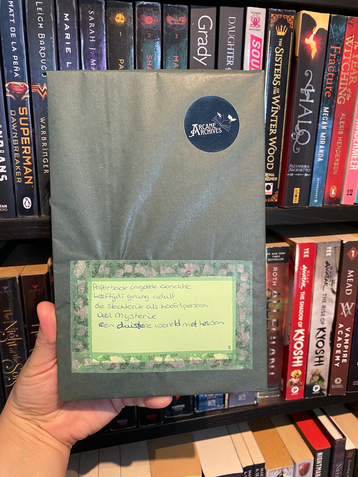 Blindate met een boek - Nederlandstalig