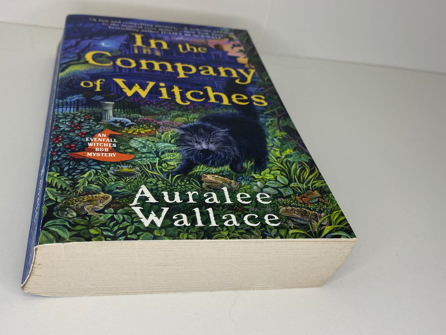 In the Company of Witches by Auralee Wallace, book 1 in the Evenfall Witches B&B series, ISBN: 9780593335833 bottom