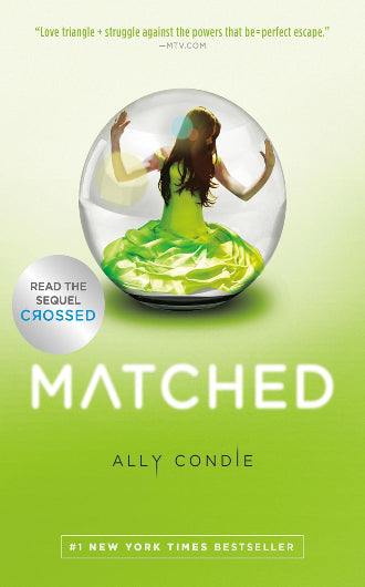 Matched, book one in. the Matched trilogy by Ally Condie, ISBN: 9780142419779
