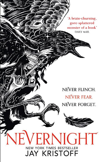 Nevernight by Jay Kristoff, book 1 in the Nevernight chronicles, ISBN: 9780008180119