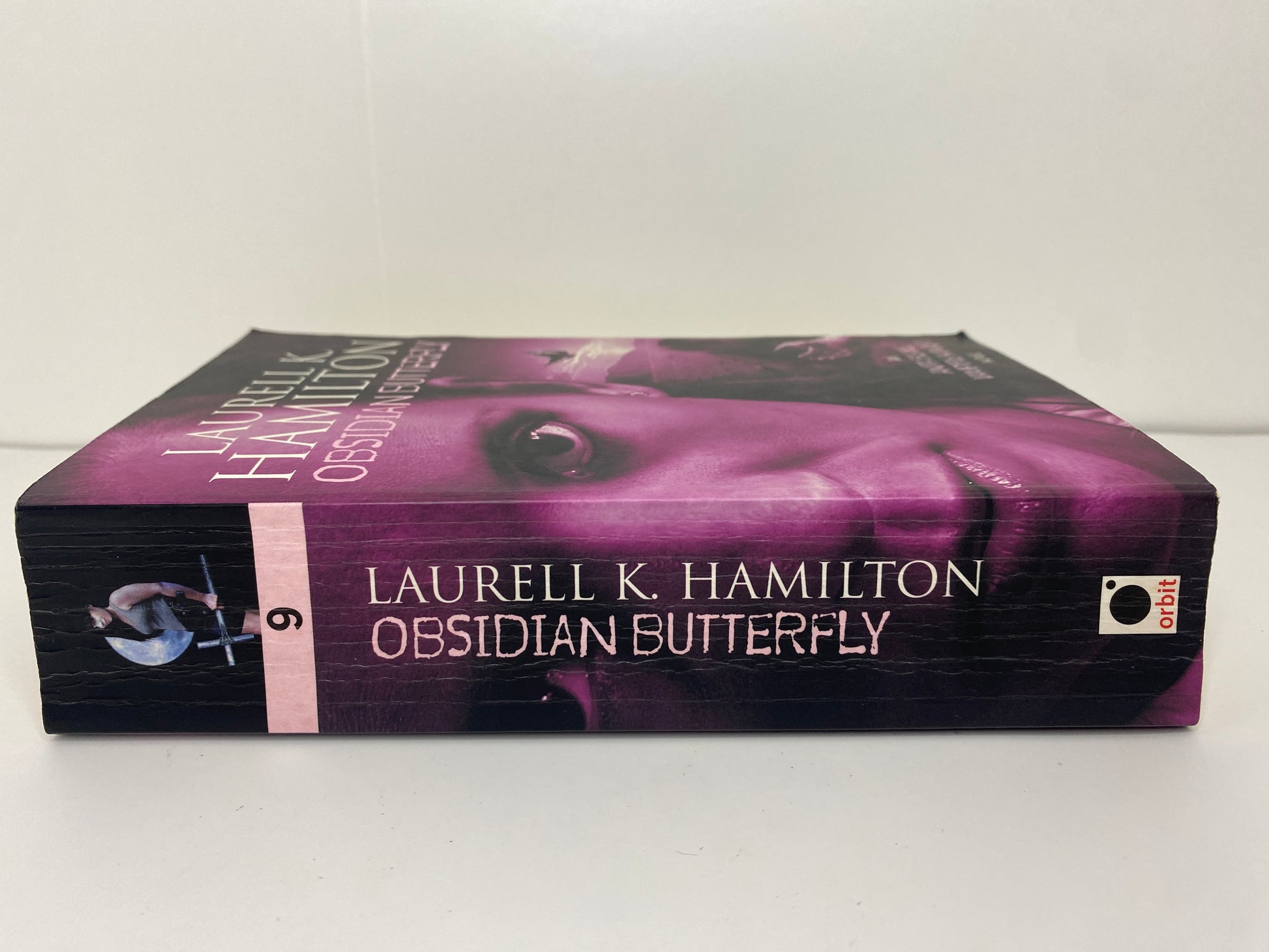 Obsidian Butterfly by Laurell K. Hamilton, book 9 in the Anita Blake Vampire Hunter series, ISBN: 9781841491325, rug