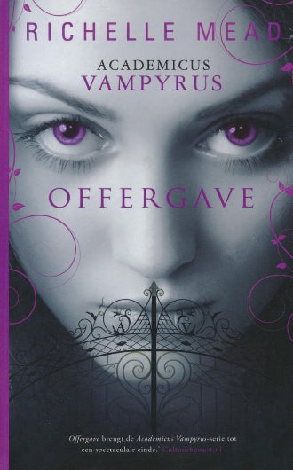 Offergave, Academicus Vampyrus boek 6, Richelle Mead, boek omslag