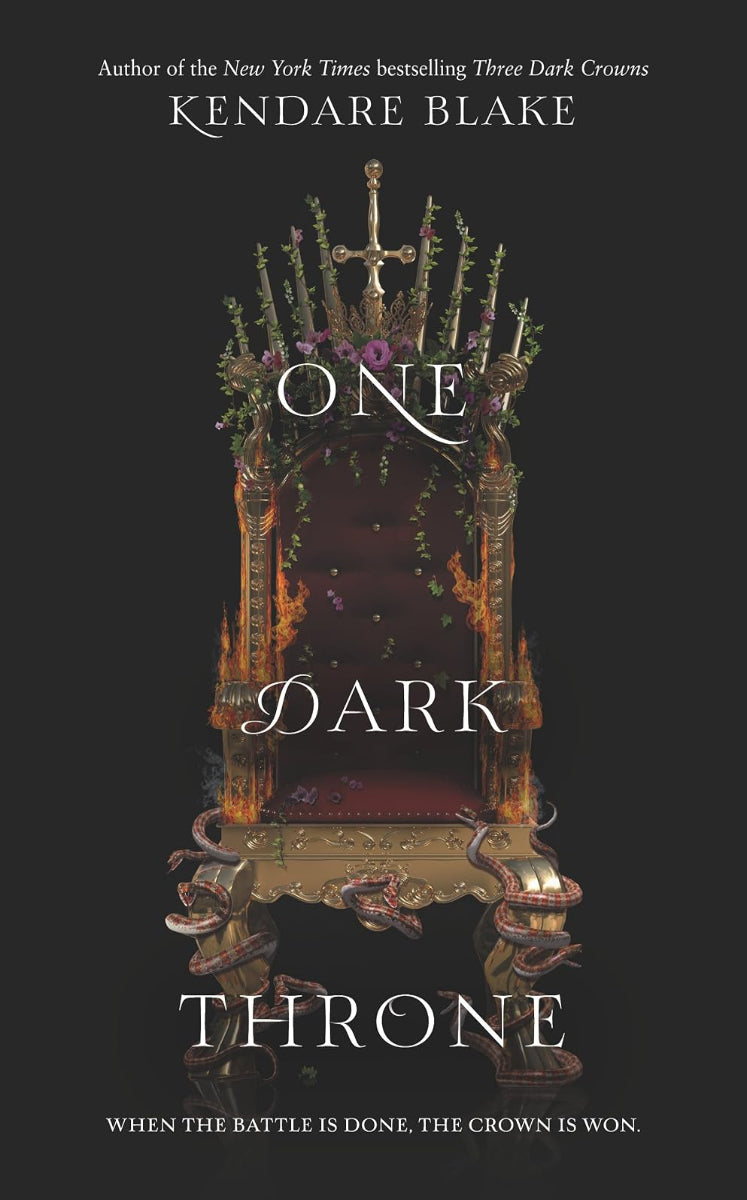 One Dark Throne by Kendare Blake, Three Dark Crowns book 2, ISBN: 9780062690456