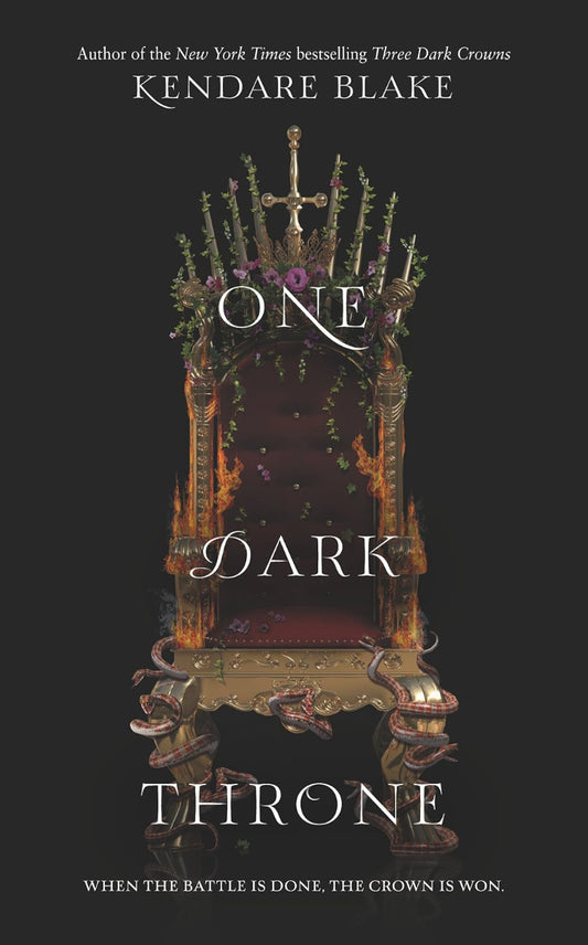 One Dark Throne by Kendare Blake, Three Dark Crowns book 2, ISBN: 9780062690456