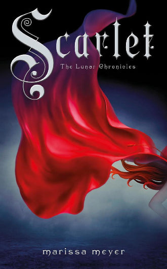 Scarlet, boek 2 in The Lunar Chronicles van Marissa Meyer, Nederlande editie, ISBN: 9789020678949