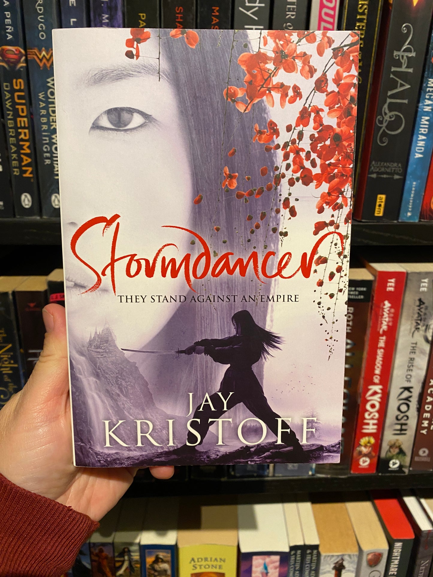 Stormdancer by Jay Kristoff, Book 1 in the Lotus Wars, ISBN: 9781447200499, sfeerbeeld