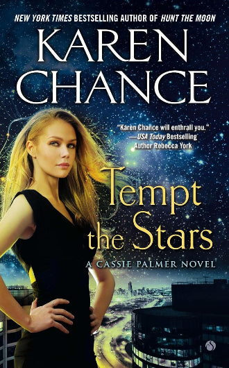 Tempt The Stars by Karen Chance, book 6 in the Cassie Palmer series, ISBN: 9780451419057