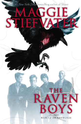 The Raven Boys by Maggie Stiefvater, book cover, Young Adult