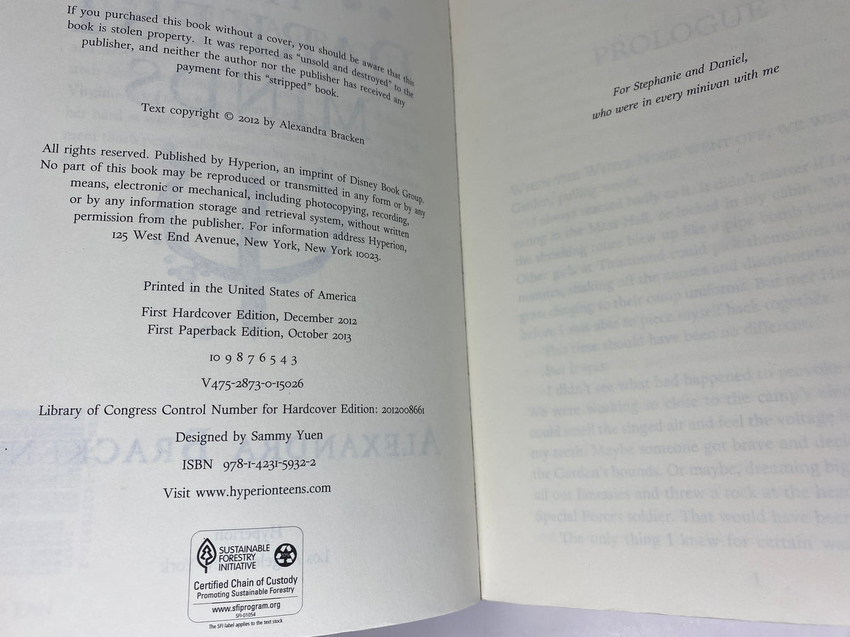 The Darkest Minds by Alexandra Bracken, ISBN: 9781423159322, info page