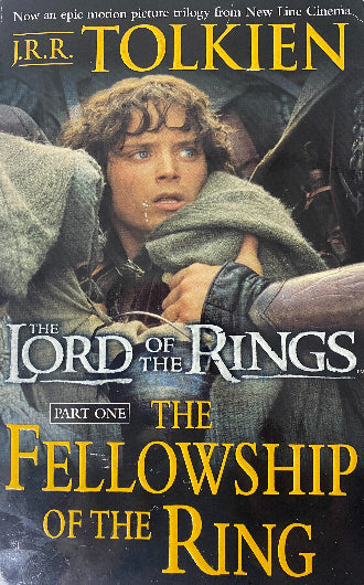 The Fellowship of the Ring, Film-tie, book one in the Lord of the Rings trilogy by J.R.R. Tolkien, ISNB: 0345339703