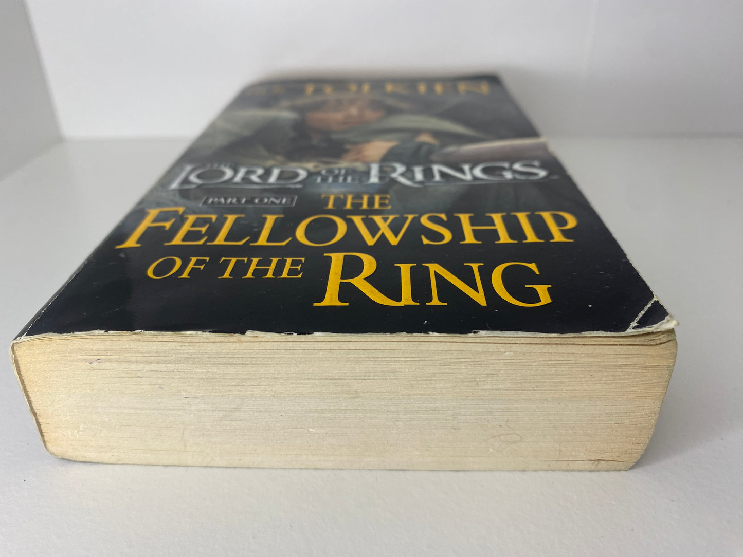 The Fellowship of the Ring, Film-tie, book one in the Lord of the Rings trilogy by J.R.R. Tolkien, ISNB: 0345339703, bottom