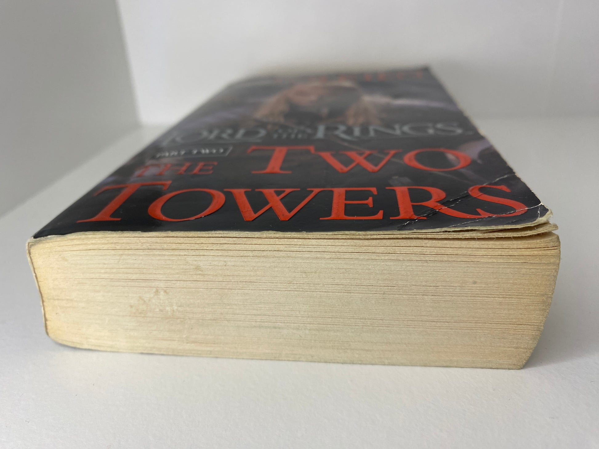 The Two Towers, book 2 in the Lord of the Rings trilogy by J.R.R. Tolkien, ISBN: 0345339711, bottom