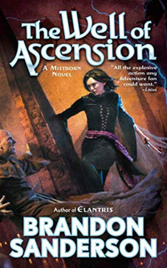 The Well of Ascension by Brandon Sanderson book 2 in the Mistborn series, ISBN: 9780765356130