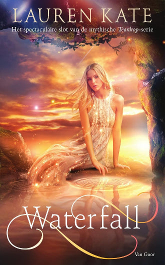 Waterfall, Nederlandse editie, Lauren Kate, Paranormal Romance, boekomslag, Teardrop duologie
