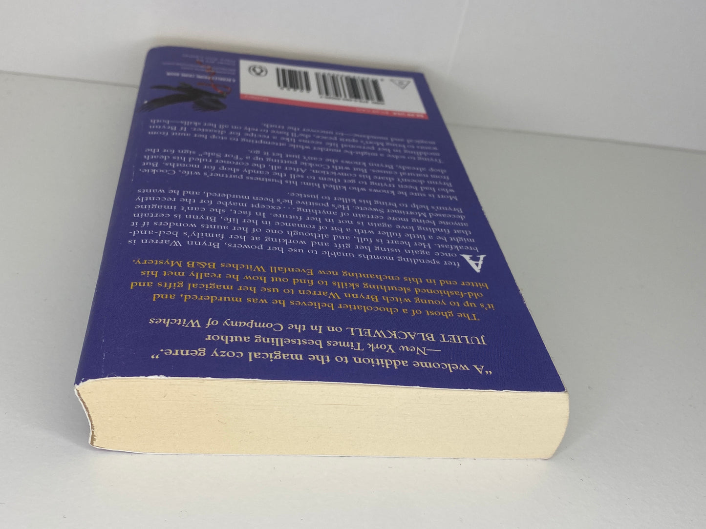 When the Crow's Away, book 2 in the Evenfall Witches B&B by Auralee Wallace, ISBN: 9780593335857 top view