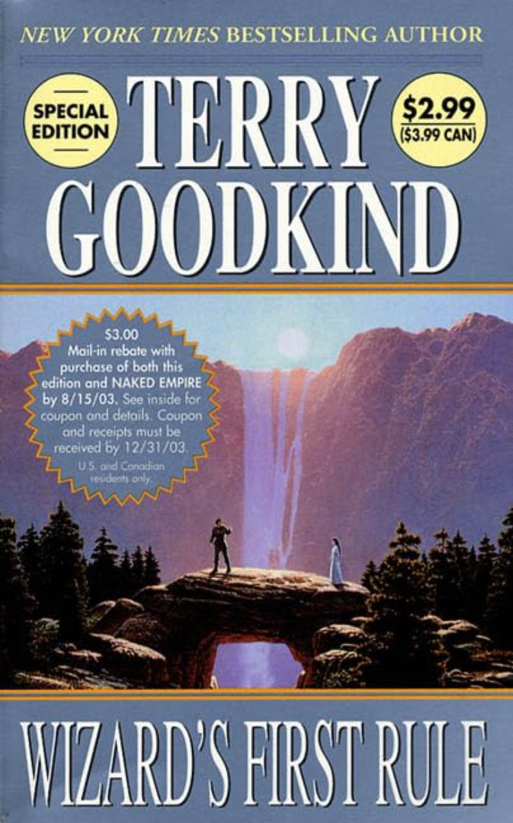 Wizard's First Rule by Terry Goodkind book one in the Sword of Truth, ISBN: 9780765346520